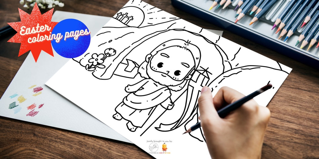 Easter (Year C) Colouring Pages
