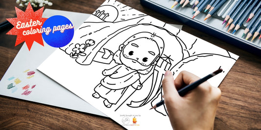 Easter (Year C) Colouring Pages
