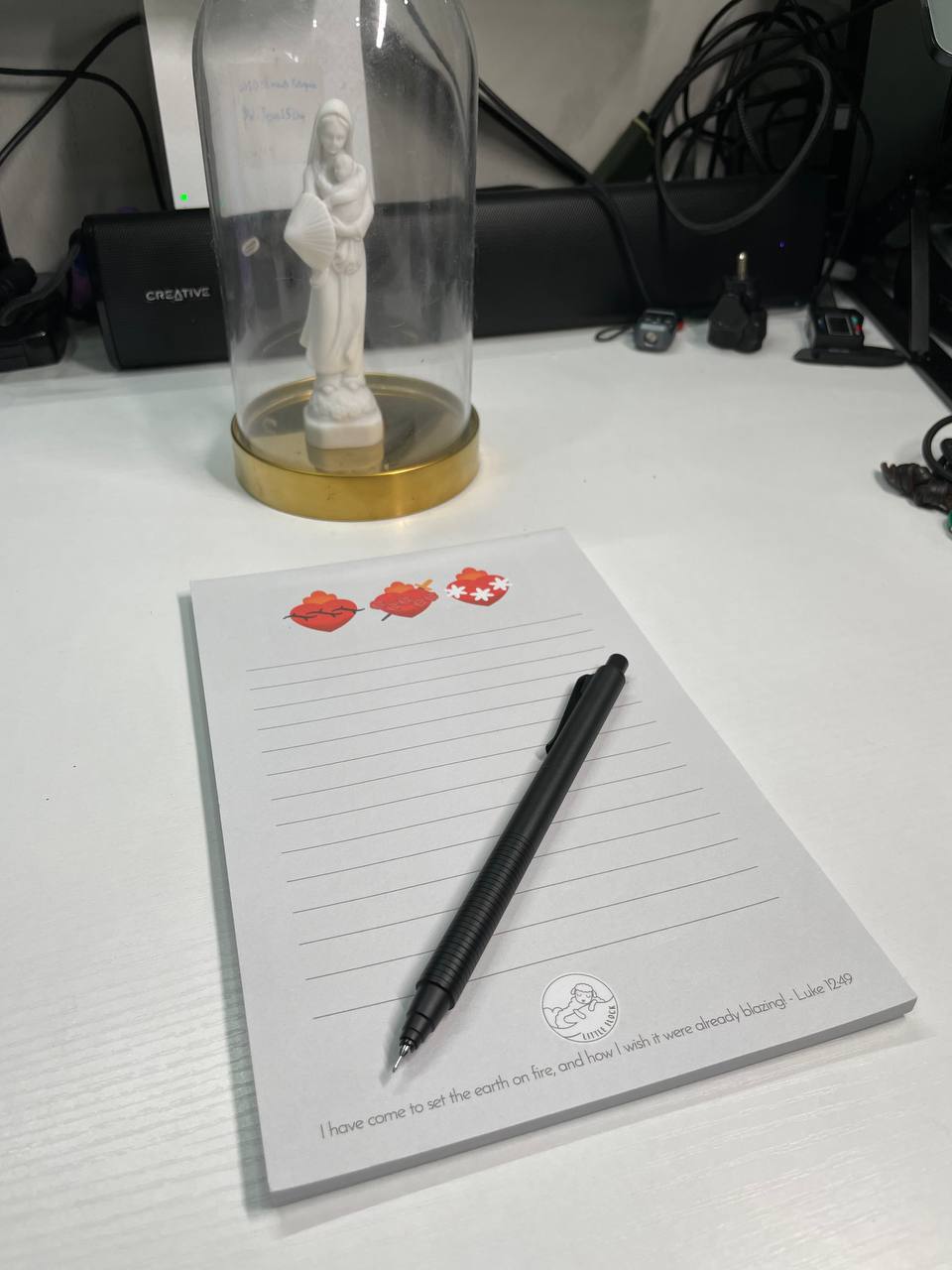 Holy Hearts A5 Notepad