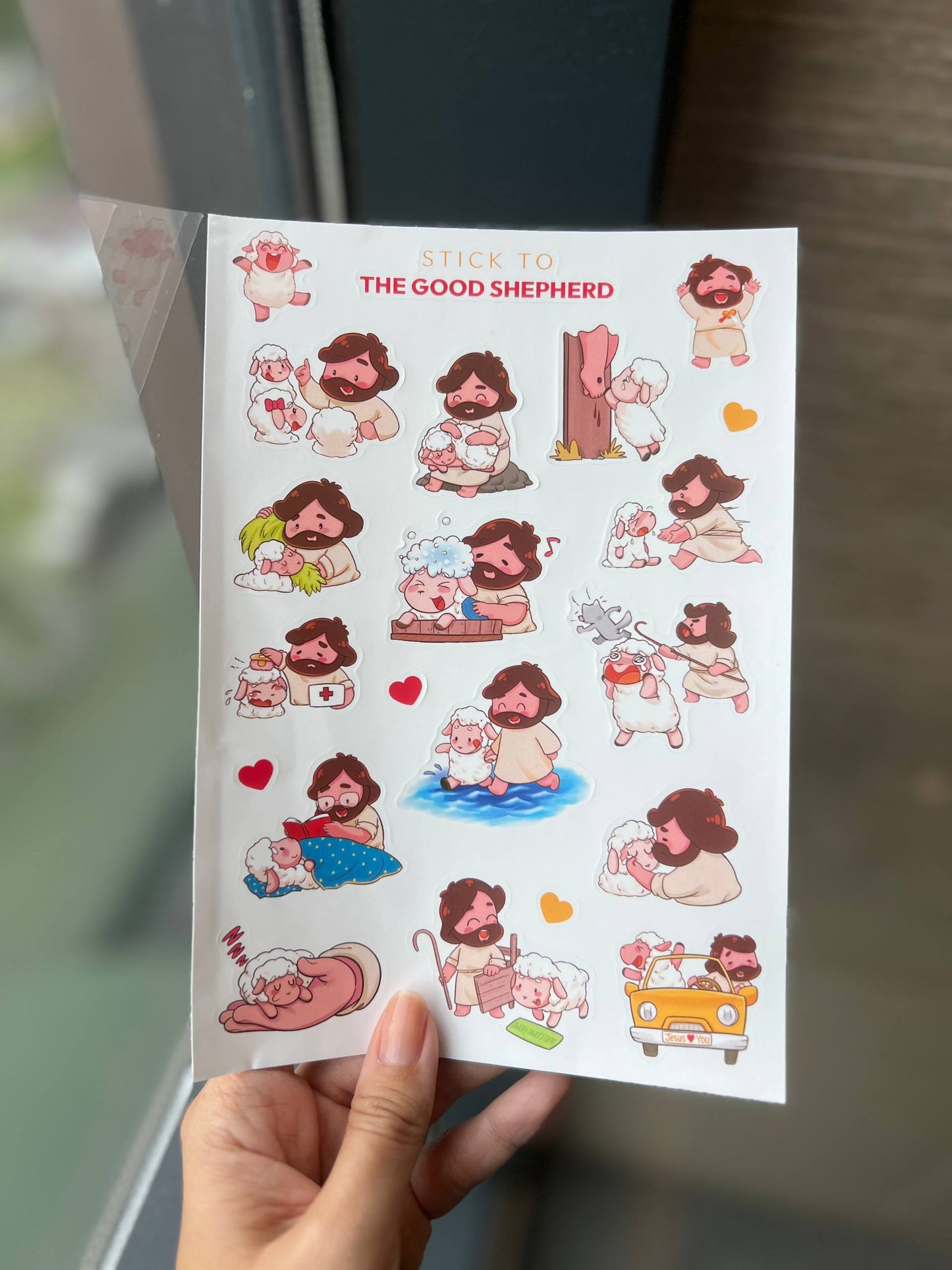 Stick to the Good Shepherd Sticker Sheet