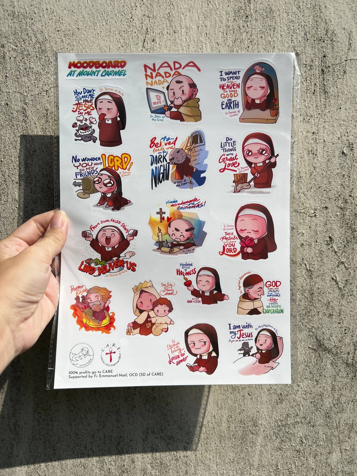 Carmelite Stickers