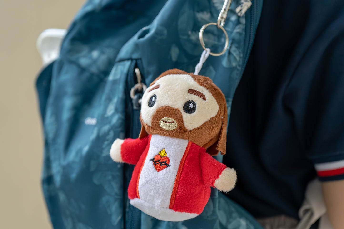 Sacred Heart Jesus Bag Charm