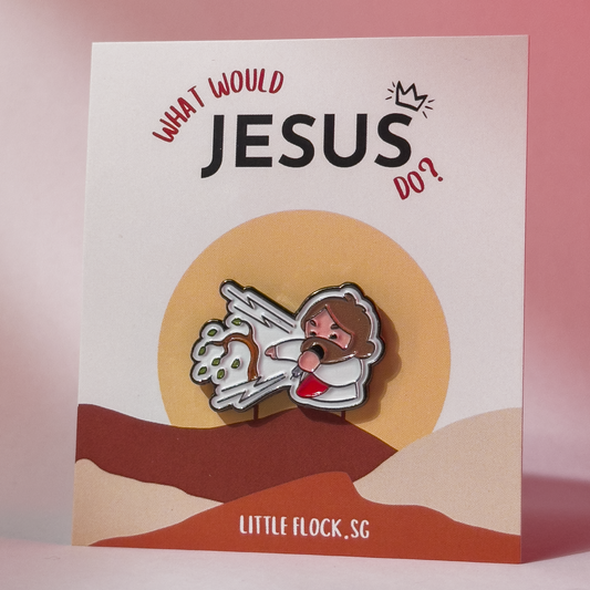 Hangry Jesus & Fig Tree Pin