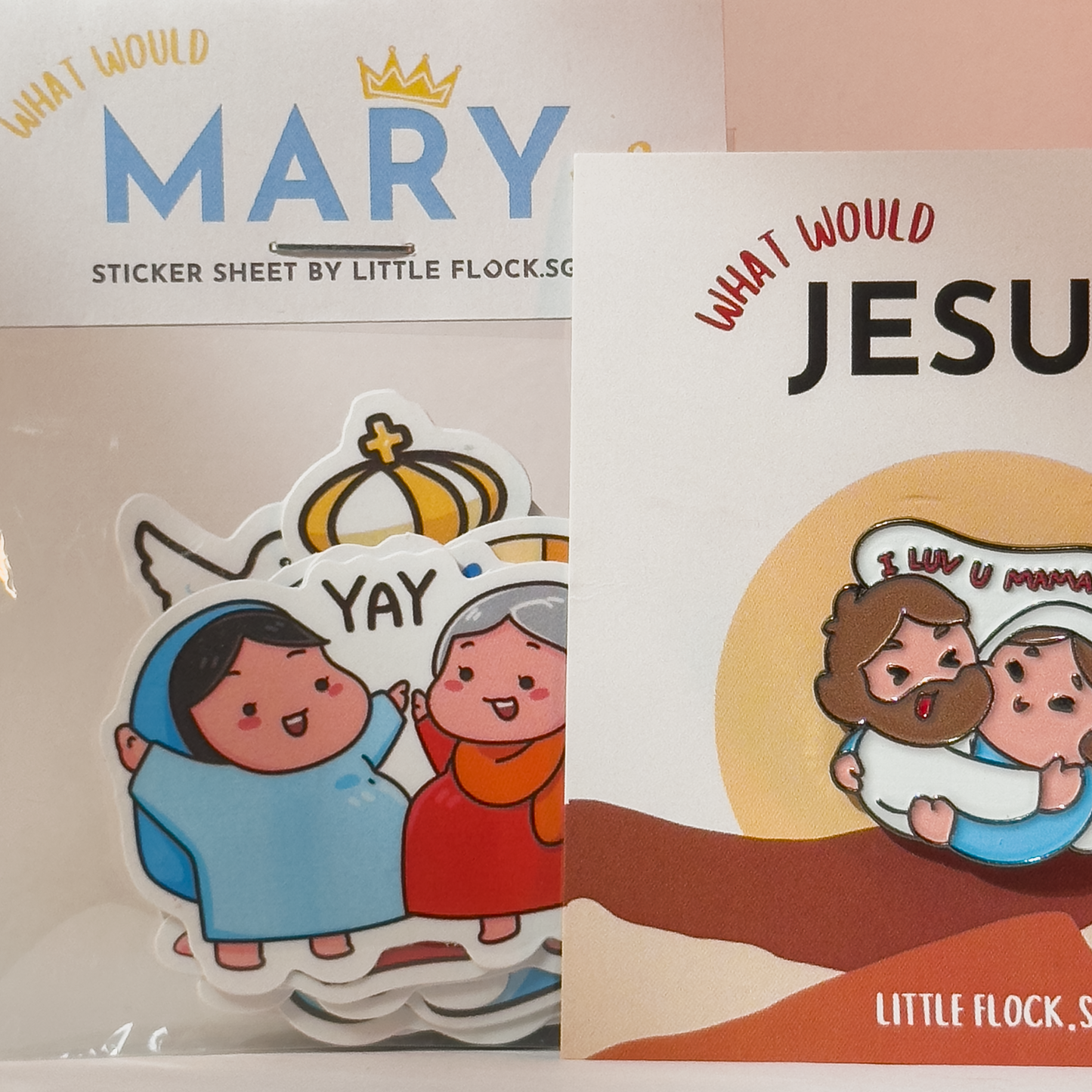 What would Mary do? Sticker Pack